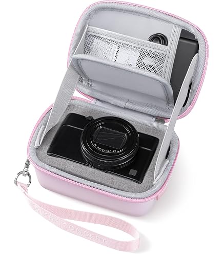Amazon.com : Navitech Purple Compact Camera Case Compatible with